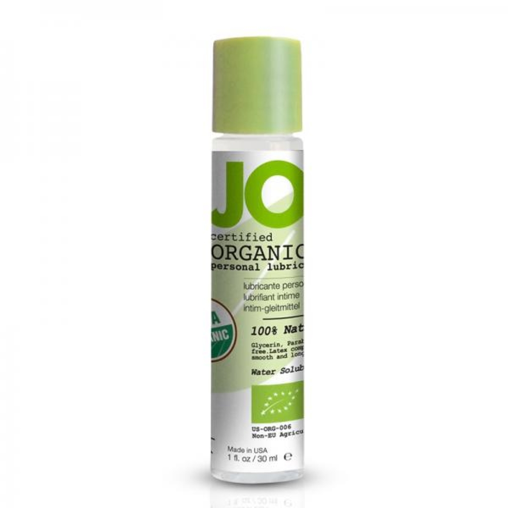 System JO USDA Original Organic Lubricant 1 oz - Lubricants