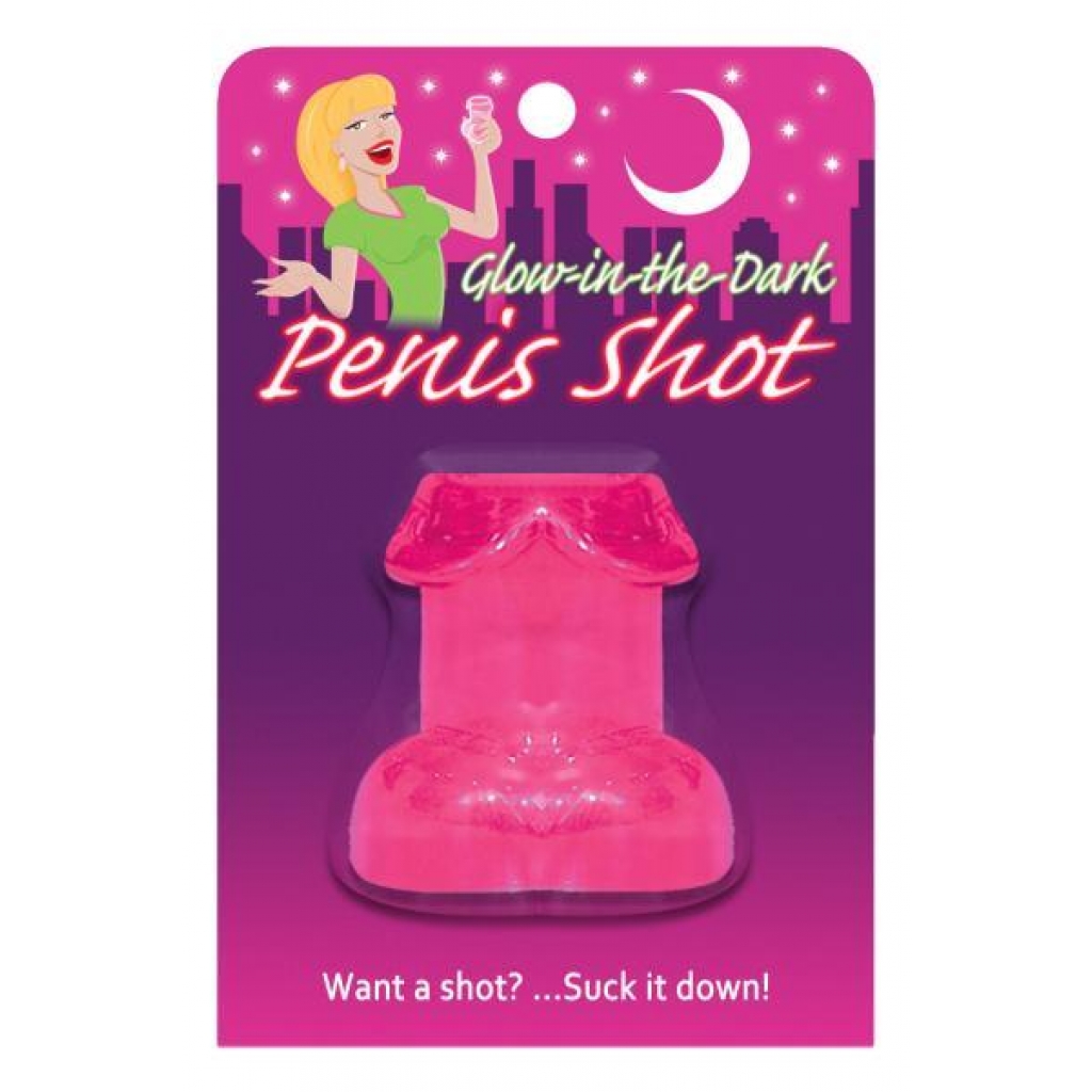 Glow In The Dark Penis Shot Pink - Serving Ware