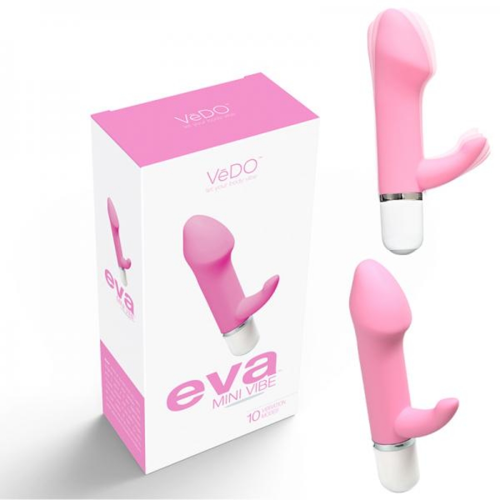 Vedo Eva Mini Vibe Make Me Blush Pink - G-Spot Vibrators Clit Stimulators