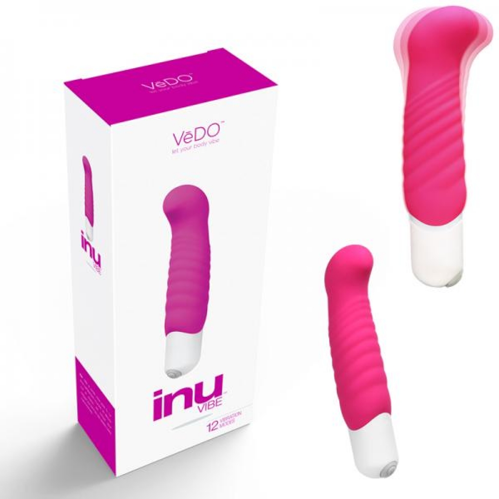 Vedo Inu Mini Vibe Hot In Bed Pink - G-Spot Vibrators