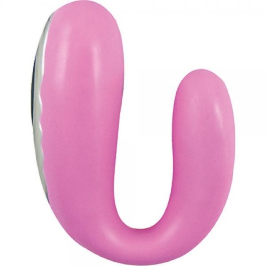 Surenda Silicone Oral Vibe 5 Function USB Rechargeable Waterproof - Pink - Tongues