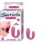 Surenda Silicone Oral Vibe 5 Function USB Rechargeable Waterproof - Pink - Tongues