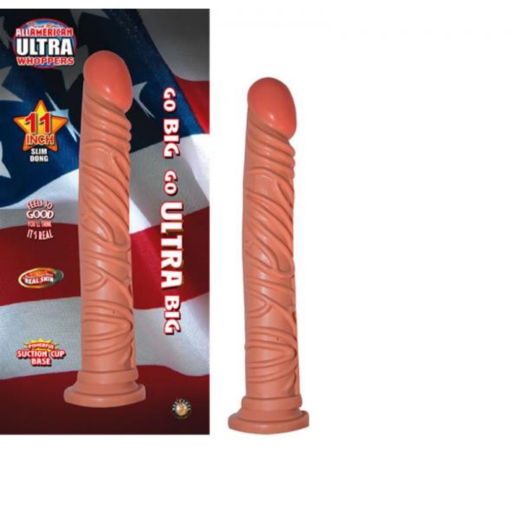 All American Ultra Whopper 11 Inchslim Dong Flesh - Realistic Dildos & Dongs