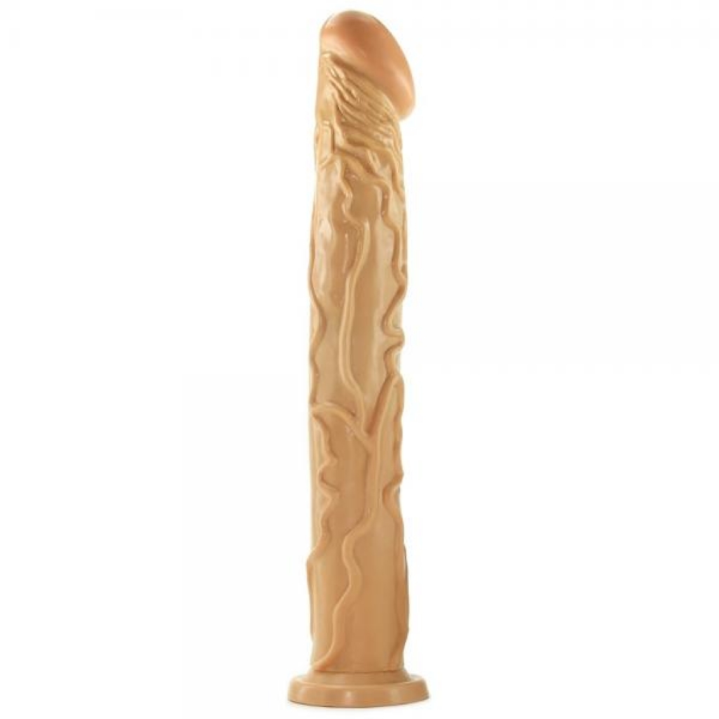 Ultra Whopper 14 inches Slim Dong - Beige - Double Dildos