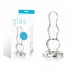 Glass Butt Plug 4 Inches Clear - Anal Plugs