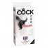 King Cock Strap On Harness 7 inches Cock Beige - Harness & Dong Sets