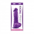 Colours Pleasures Thick 8 inches Purple Dildo - Realistic Dildos & Dongs