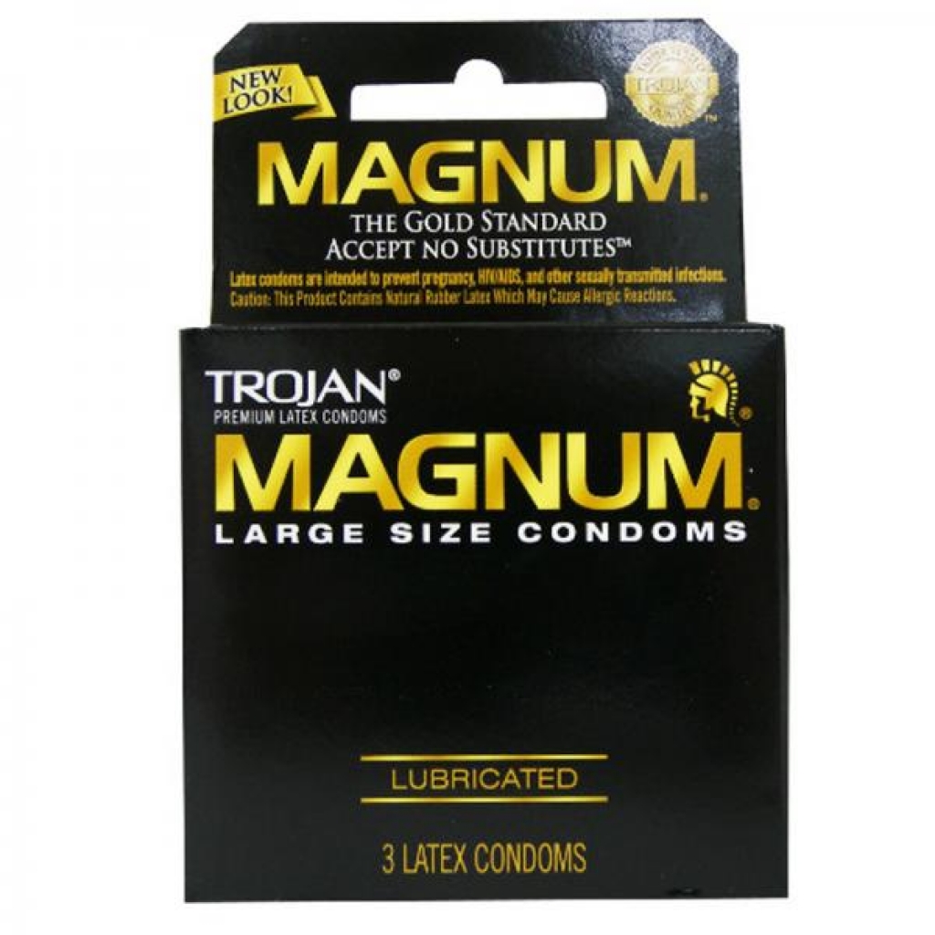 Trojan Magnum Larger Size Condoms - Condoms