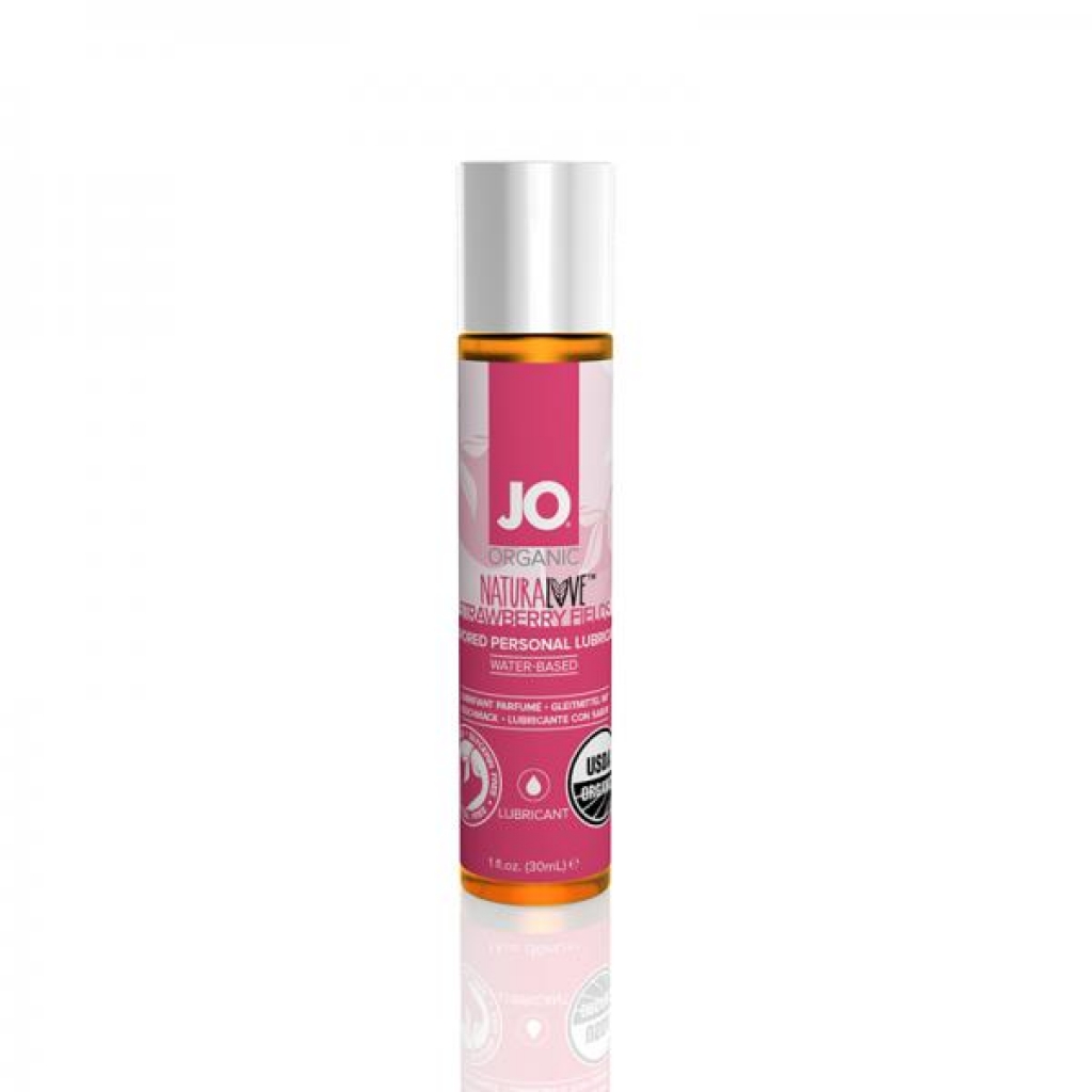 Jo Usda Organic - Strawberry - Lubricant (water-based) 1 Fl Oz / 30 Ml - Lubricants