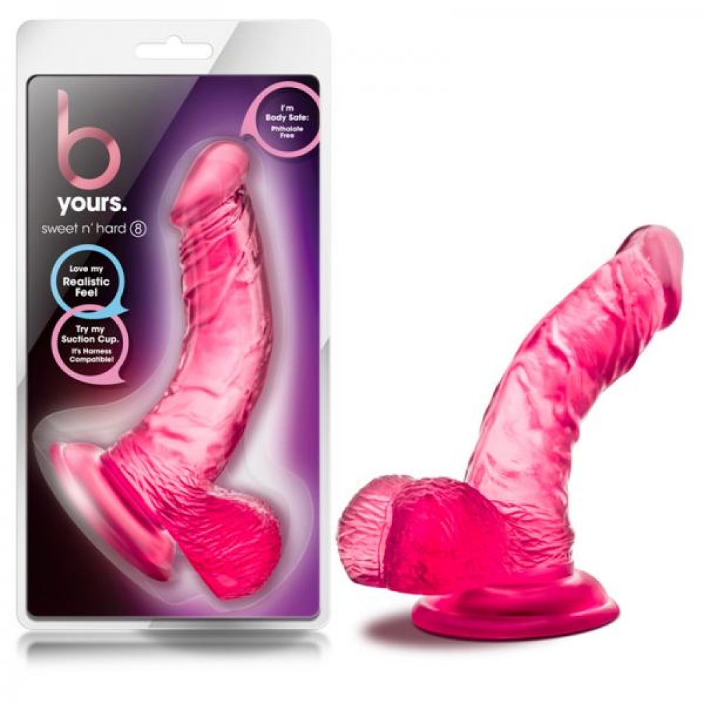 B Yours - Sweet N Hard 8 - Pink - Realistic Dildos & Dongs
