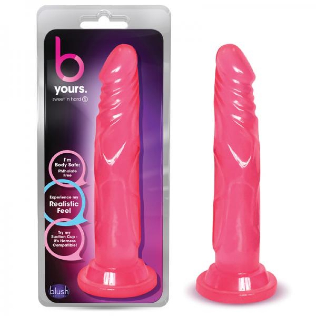 Blush B Yours Sweet N Hard 5 Pink - Realistic Dildos & Dongs