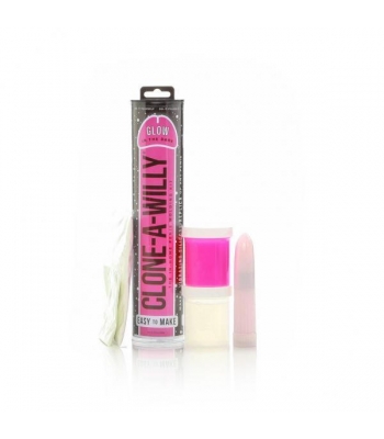 Clone A Willy Hot Pink Glow In The Dark - Clone Your Own