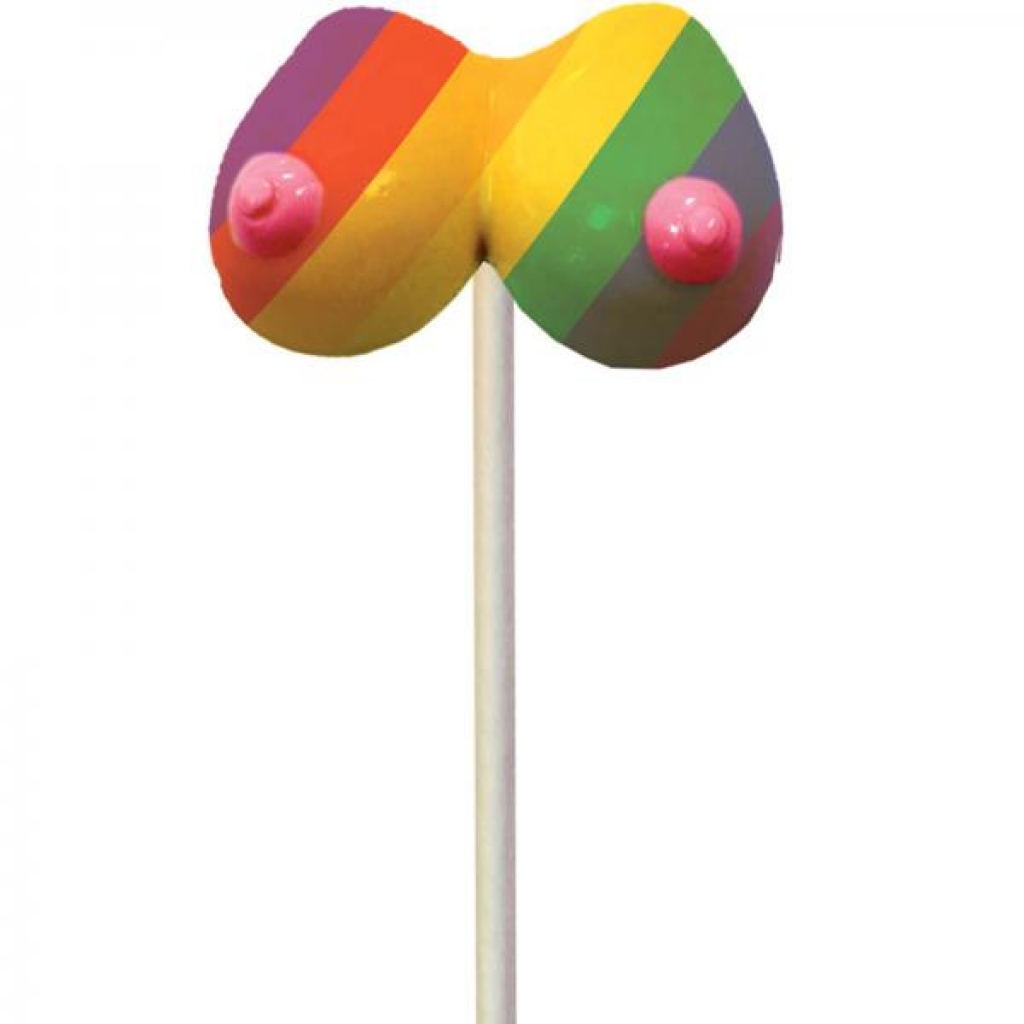 Rainbow Boobie Candy Pop - Adult Candy and Erotic Foods