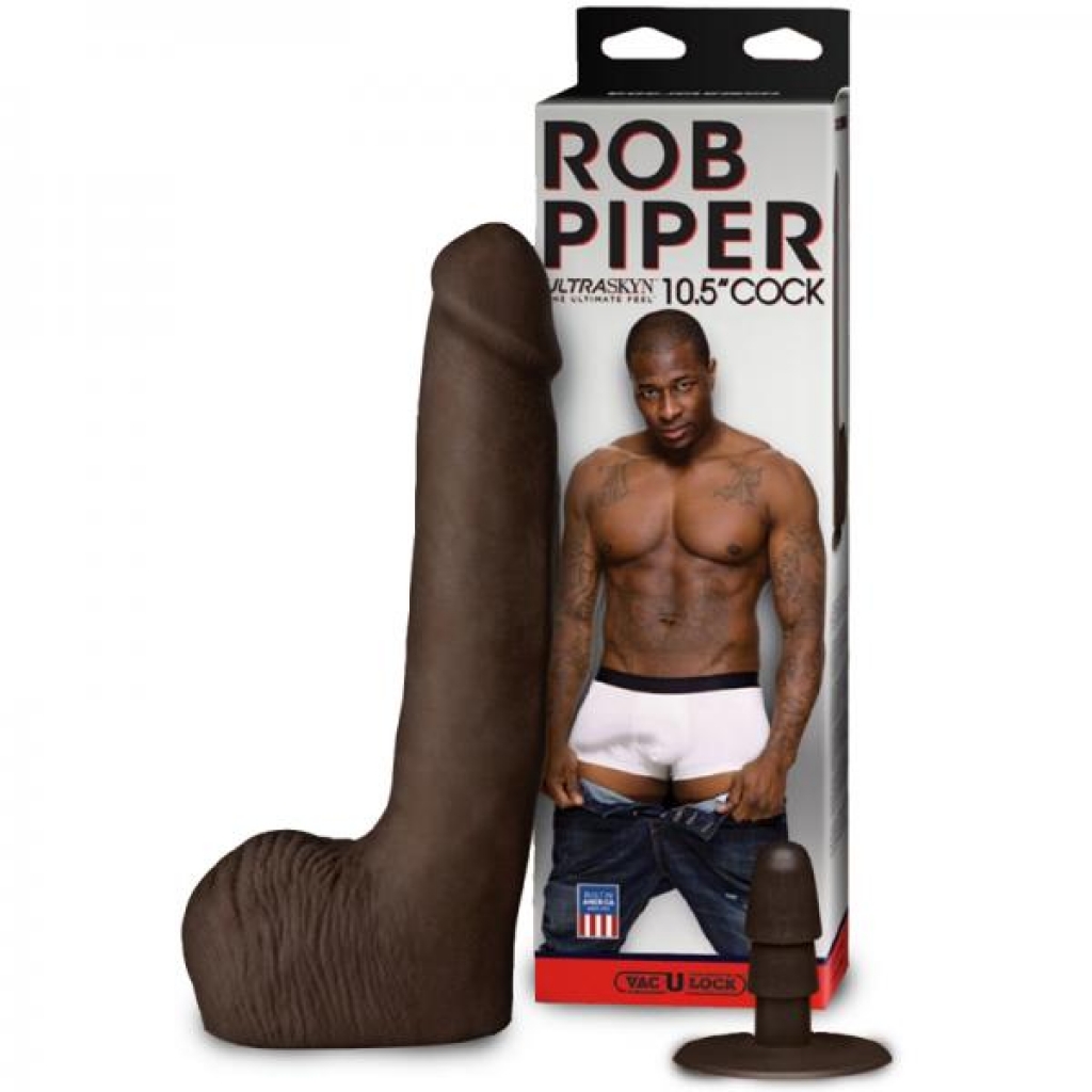 Rob Piper Ultraskyn 10.5 inches Cock Brown Dildo - Porn Star Dildos