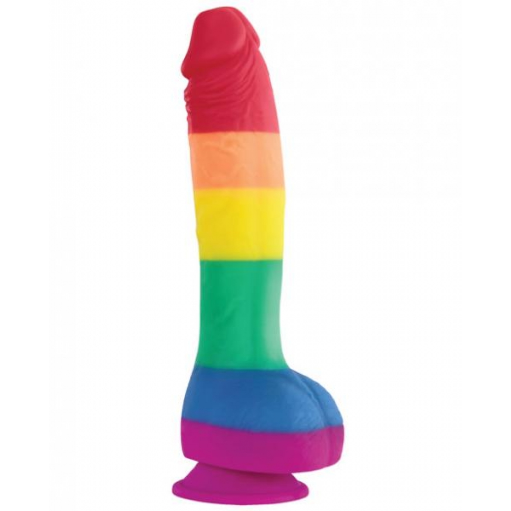 Colours Pride Edition 8 inches Dong Rainbow - Realistic Dildos & Dongs