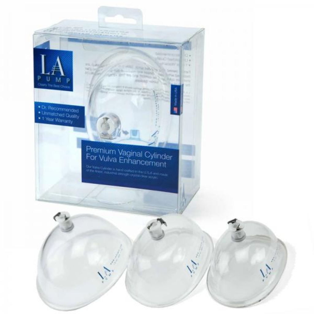 La Pump Premium Vaginal Cylinder, Large, Packaged - Clit Suckers & Oral Suction