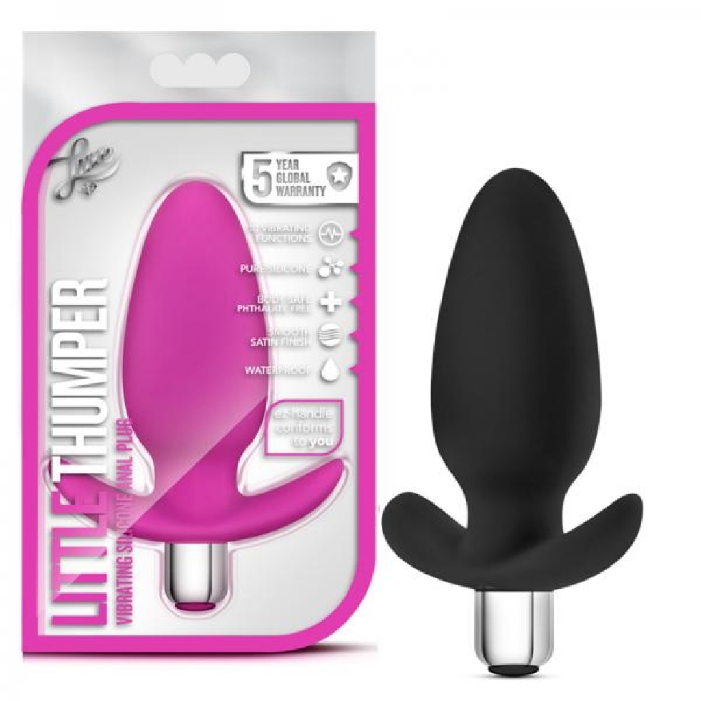 Luxe - Little Thumper - Black - Anal Plugs