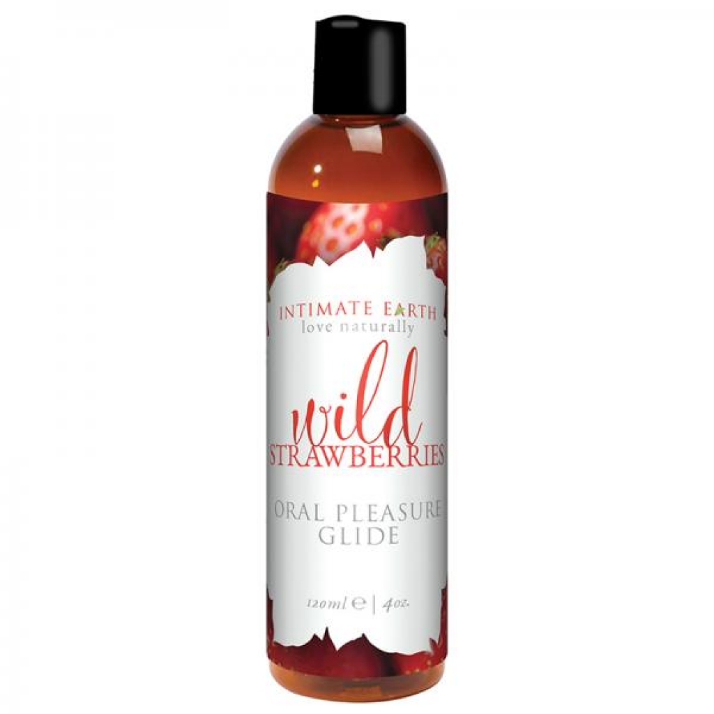 Ie Succulent Strawberries Flavored Glide 120ml. - Lubricants
