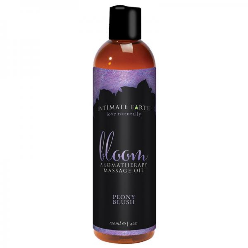 Intimate Earth Bloom Massage Oil 4oz - Sensual Massage Oils & Lotions