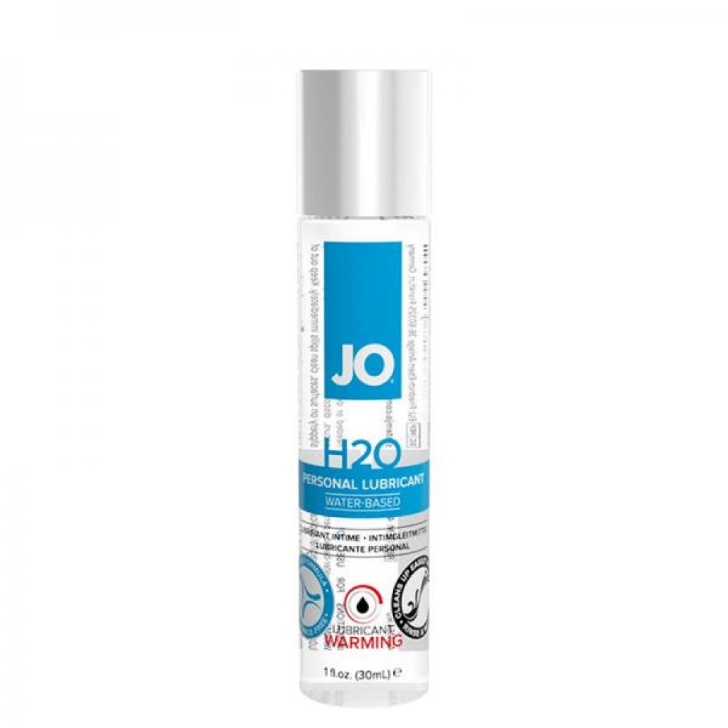 JO H20 Warming Lubricant 1oz Bottle - Lubricants
