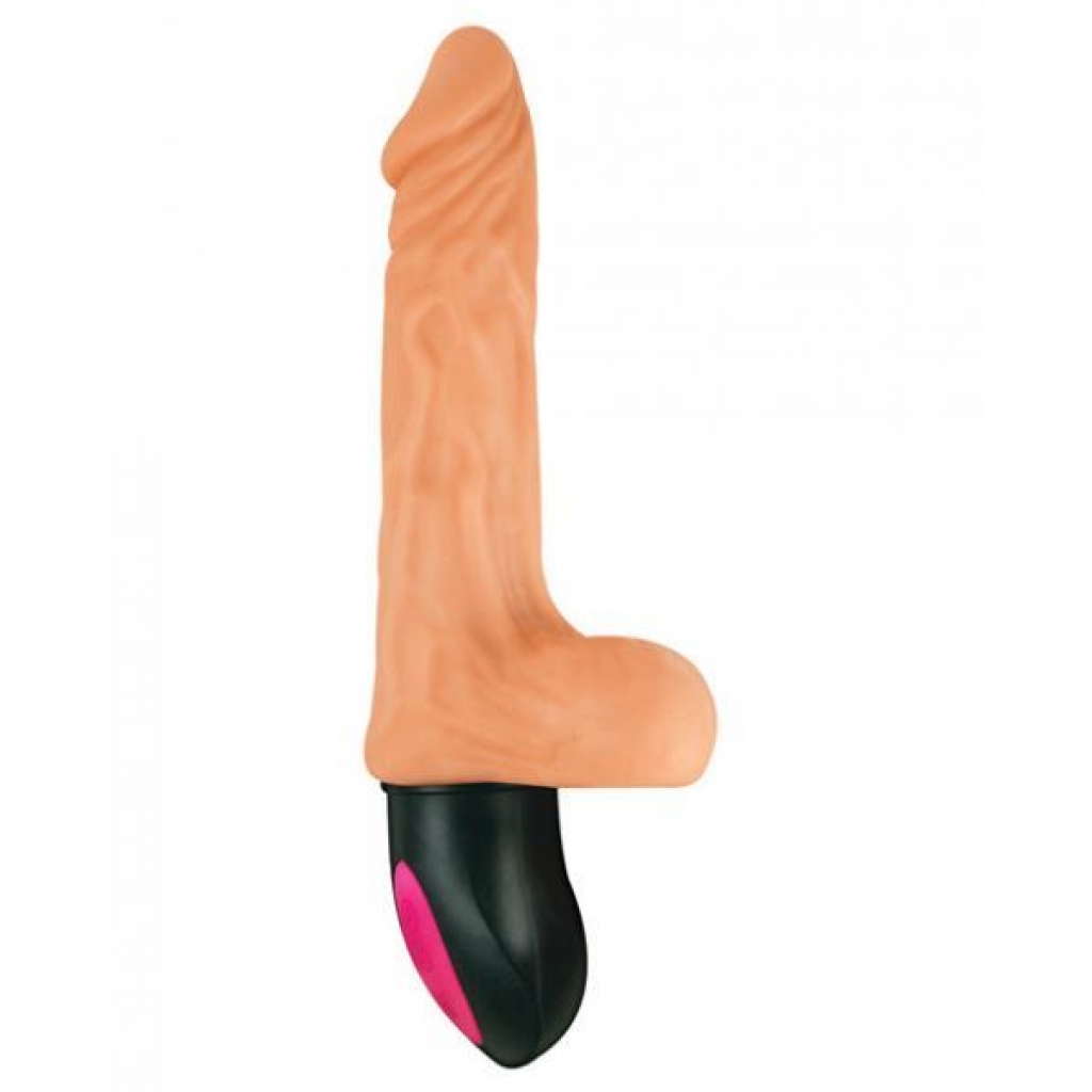 Natural Realskin Hot Cock #2 6.5 inches Beige - Realistic