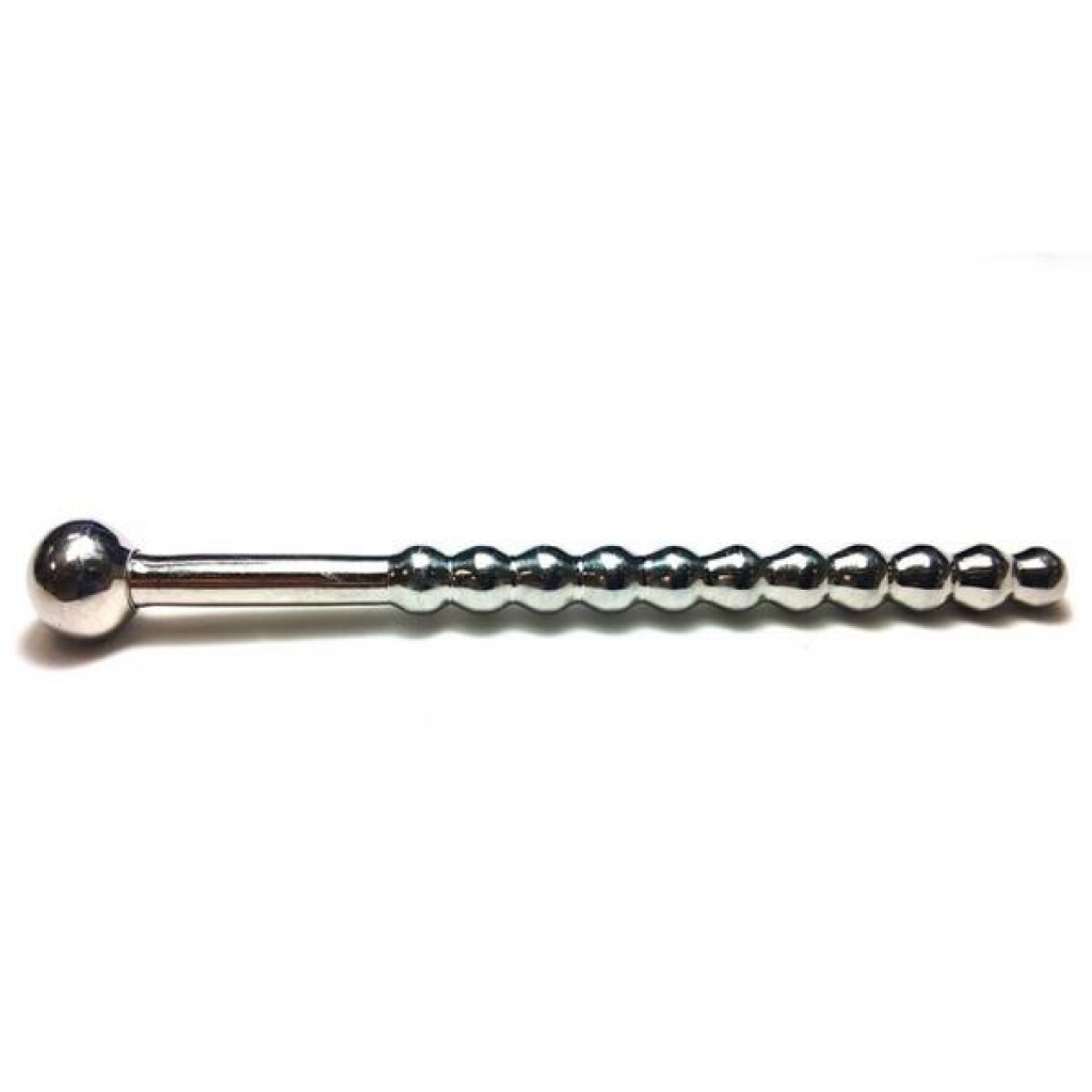 Rouge Beaded Urethral Sound W/stopper - Medical Play