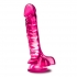 B Yours Basic 8 Pink Realistic Dildo - Realistic Dildos & Dongs