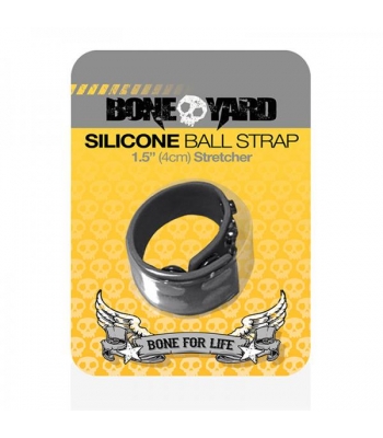 Boneyard Ball Strap Black - Mens Cock & Ball Gear