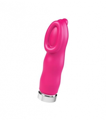Luv Plus Rechargeable Clitoris Vibe Foxy Pink - Clit Cuddlers