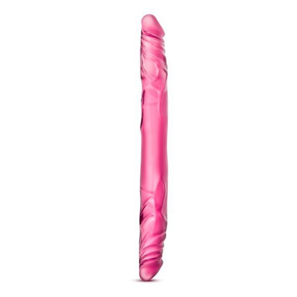 B Yours - 14in Double Dildo - Pink - Double Dildos