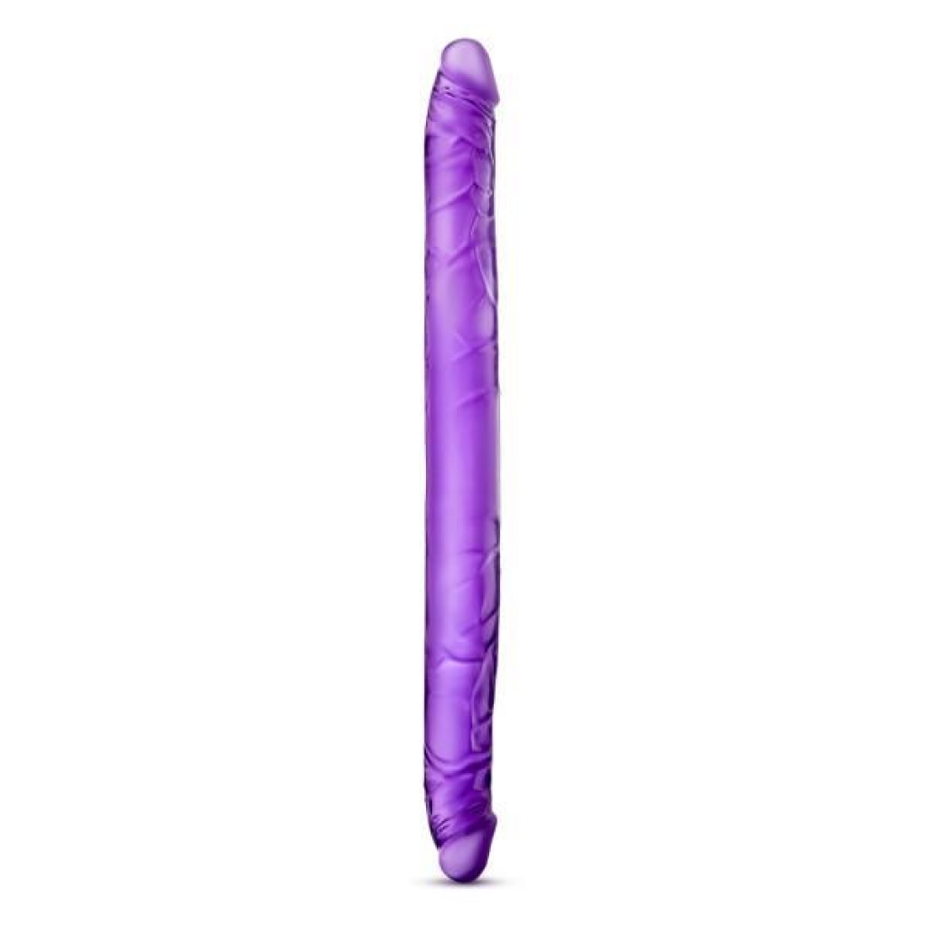 B Yours 16 inches Double Dildo Purple - Double Dildos