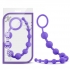 Luxe Silicone 10 Beads Purple - Anal Beads