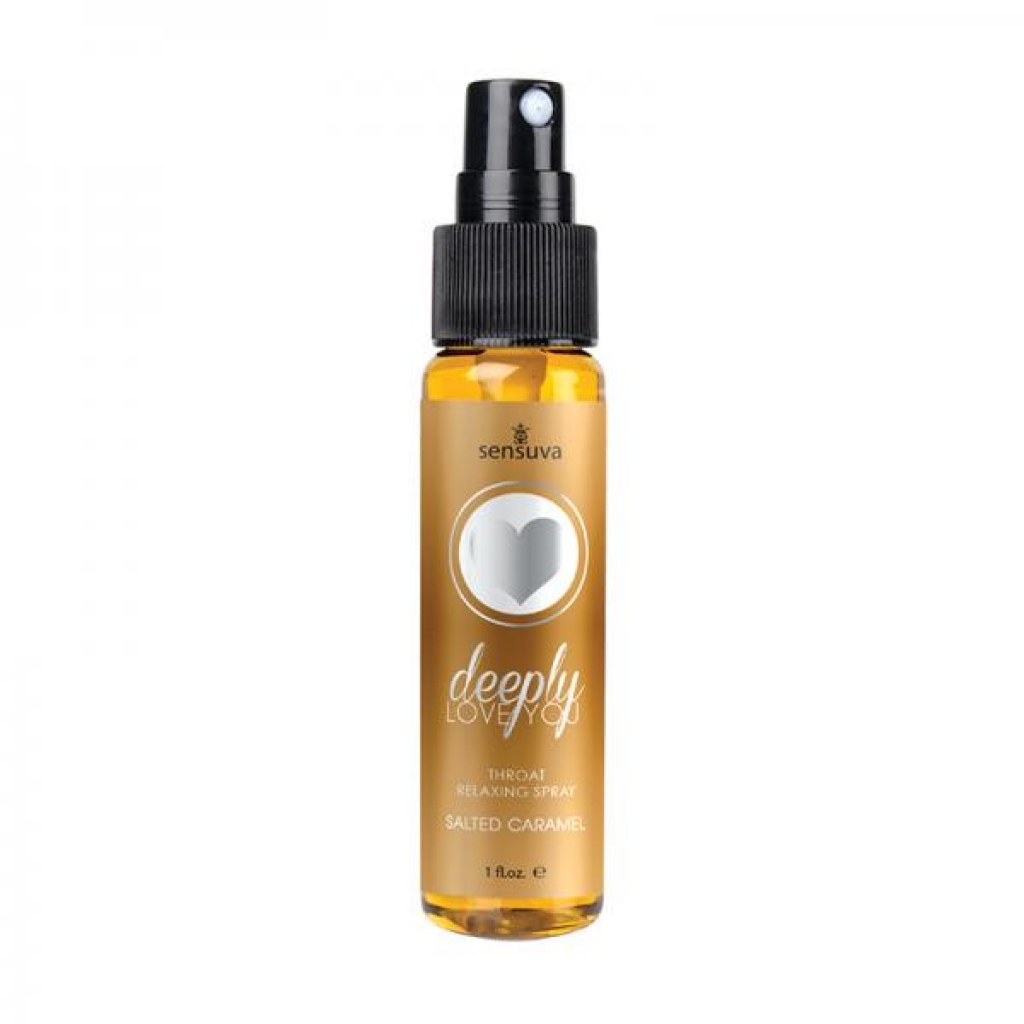 Deeply Love You Salted Caramel Throat Relaxing Spray 1oz Bottle - Oral Sex