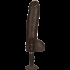 Bam Huge Realistic Cock 13 Inch - Brown - Porn Star Dildos