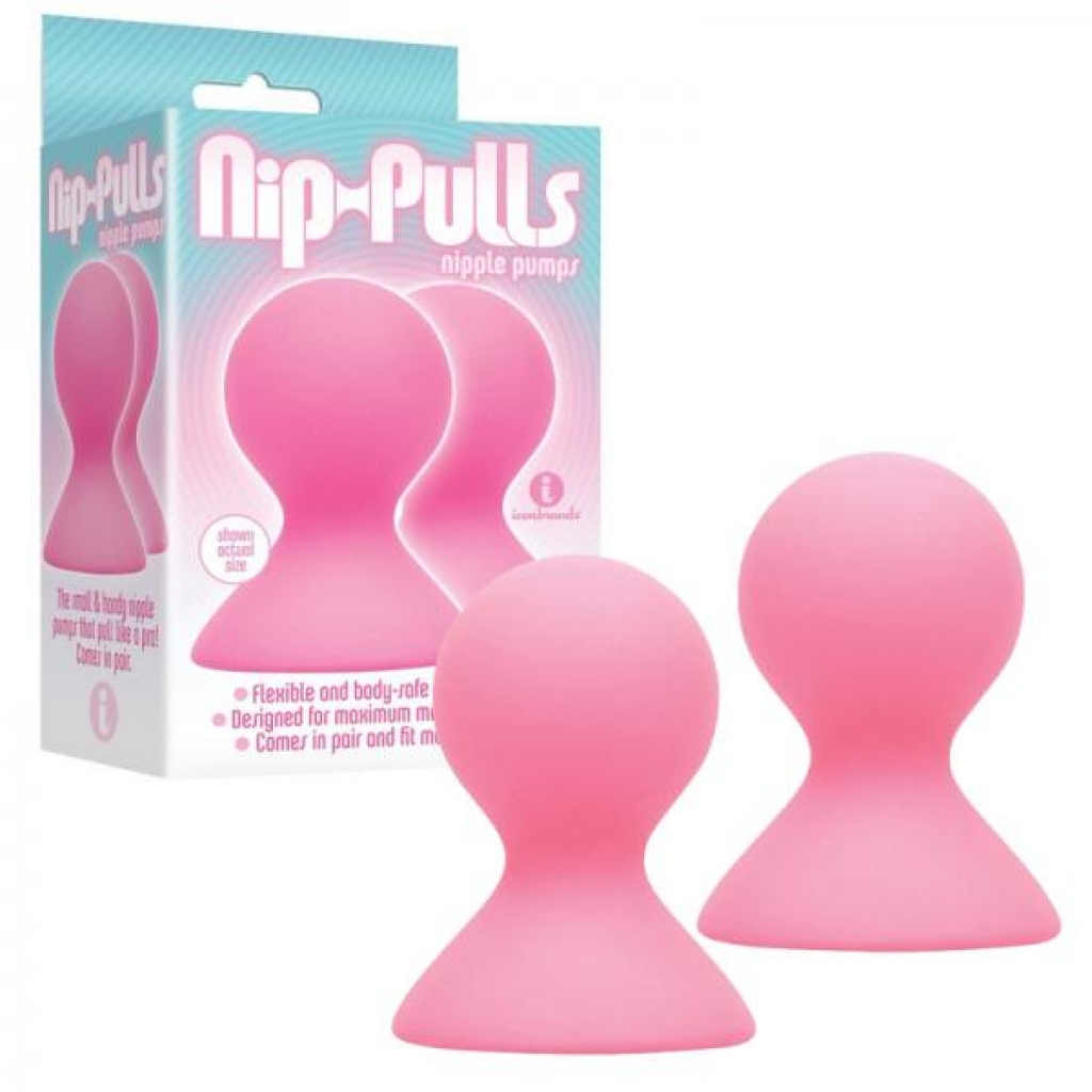 The 9's, Silicone Nip-pulls, Pink - Nipple Pumps