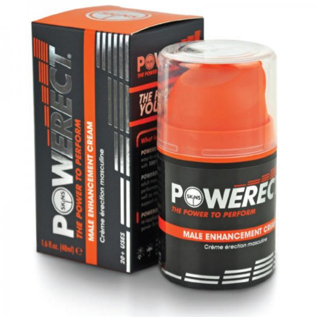 Skins Powerect Arousal Cream 1.6 fluid ounces Pump - For Men