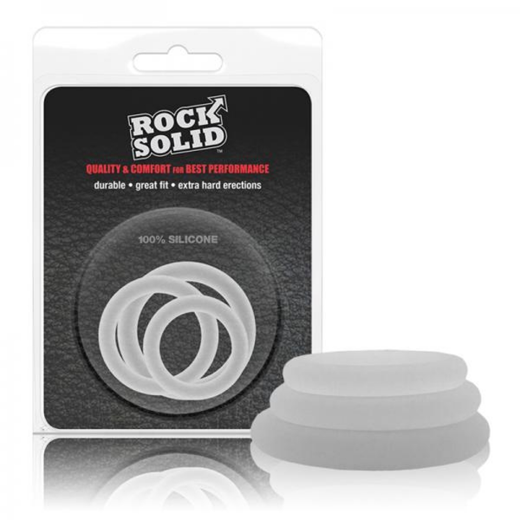 Rock Solid Gasket Translucent Silicone 3pc Set (.75