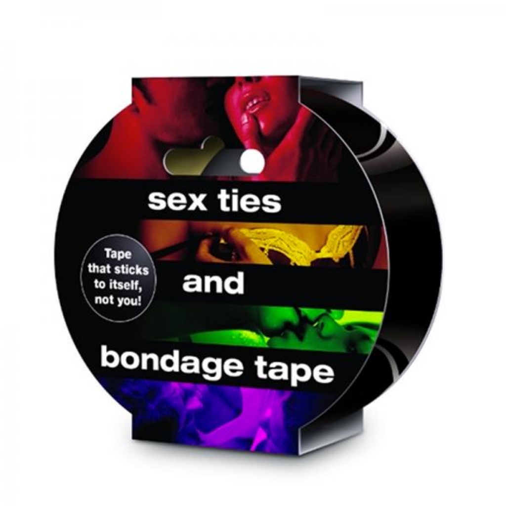Sex Ties And Bondage Tape Black - Rope, Tape & Ties
