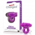Screaming O Charged Owow Vooom Vibrating Cock Ring Purple - Couples Vibrating Penis Rings