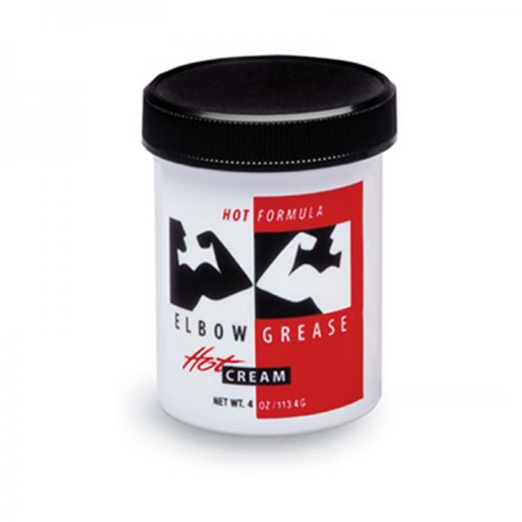 Elbow Grease Hot Cream (4oz) - Lubricants
