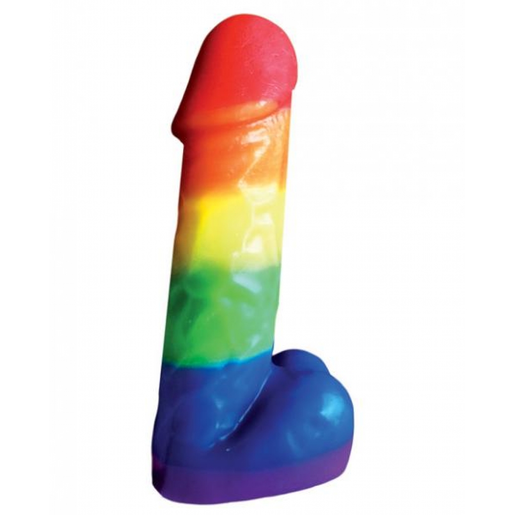 Rainbow Pecker Party Candle 7 inches - Serving Ware