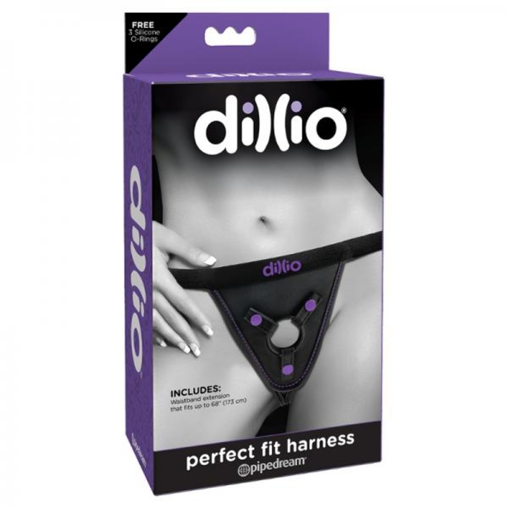 Dillio Purple Perfect Fit Harness - Harnesses