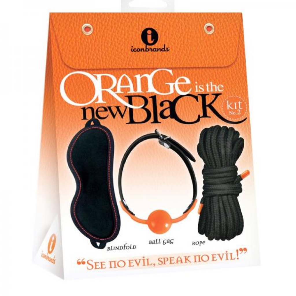 The 9's, Orange Is The New Black, Kit #2 - See No Evil, Speak No Evil - BDSM Kits
