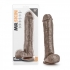 Mr Savage 11.5 inches Dildo with Suction Cup Brown - Extreme Dildos