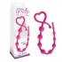 Gossip Hearts & Spurs Anal Beads Magenta Pink - Anal Beads