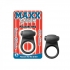 Maxx Gear Pleasure Vibrating Ring Black - Couples Vibrating Penis Rings