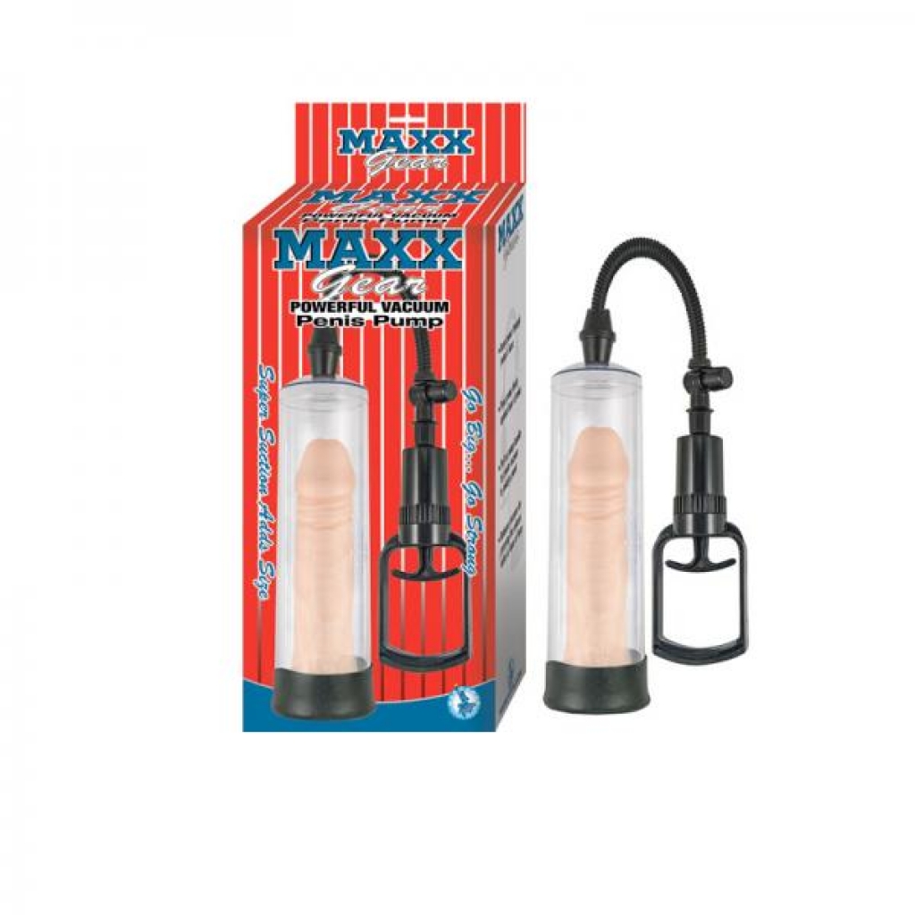 Maxx Gear Powerful Vacuum Penis Pump Clear - Penis Pumps