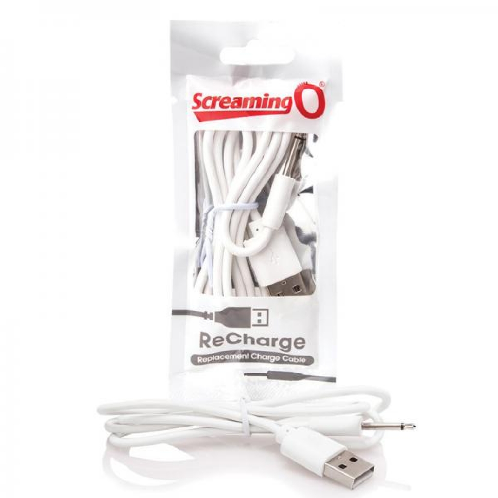 Screaming O Recharge Charging Cable - Batteries & Chargers