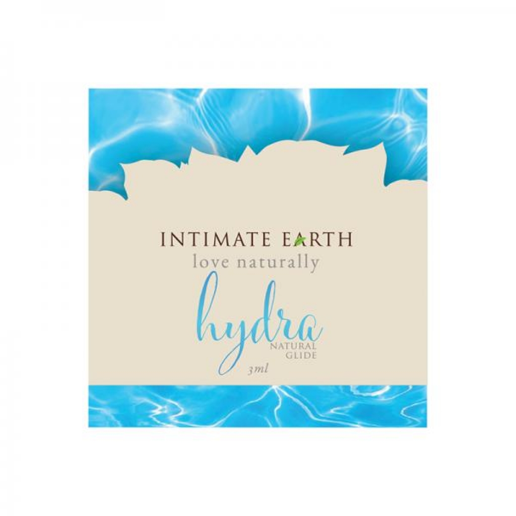 Intimate Earth Hydra Natural Glide 3ml Foil - Lubricants
