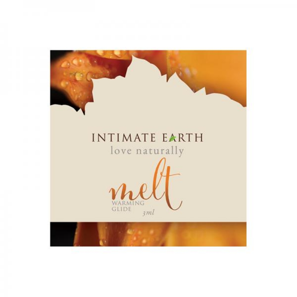 Intimate Earth Melt Warming Glide .1oz Foil Pack - Lubricants